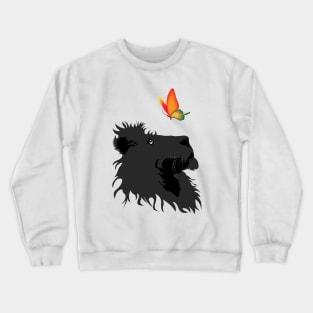 Lion and butterfly Crewneck Sweatshirt